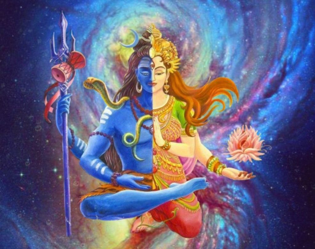 Ardhanareeshvara : Purusha and Prakriti - Dharmic Verses